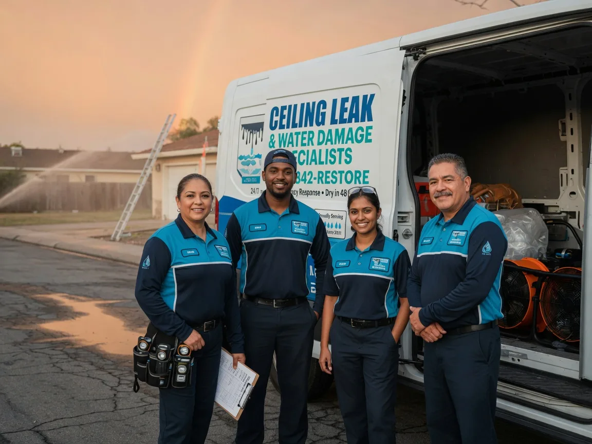 Ceiling Leak Cleanup company in Derby, OH